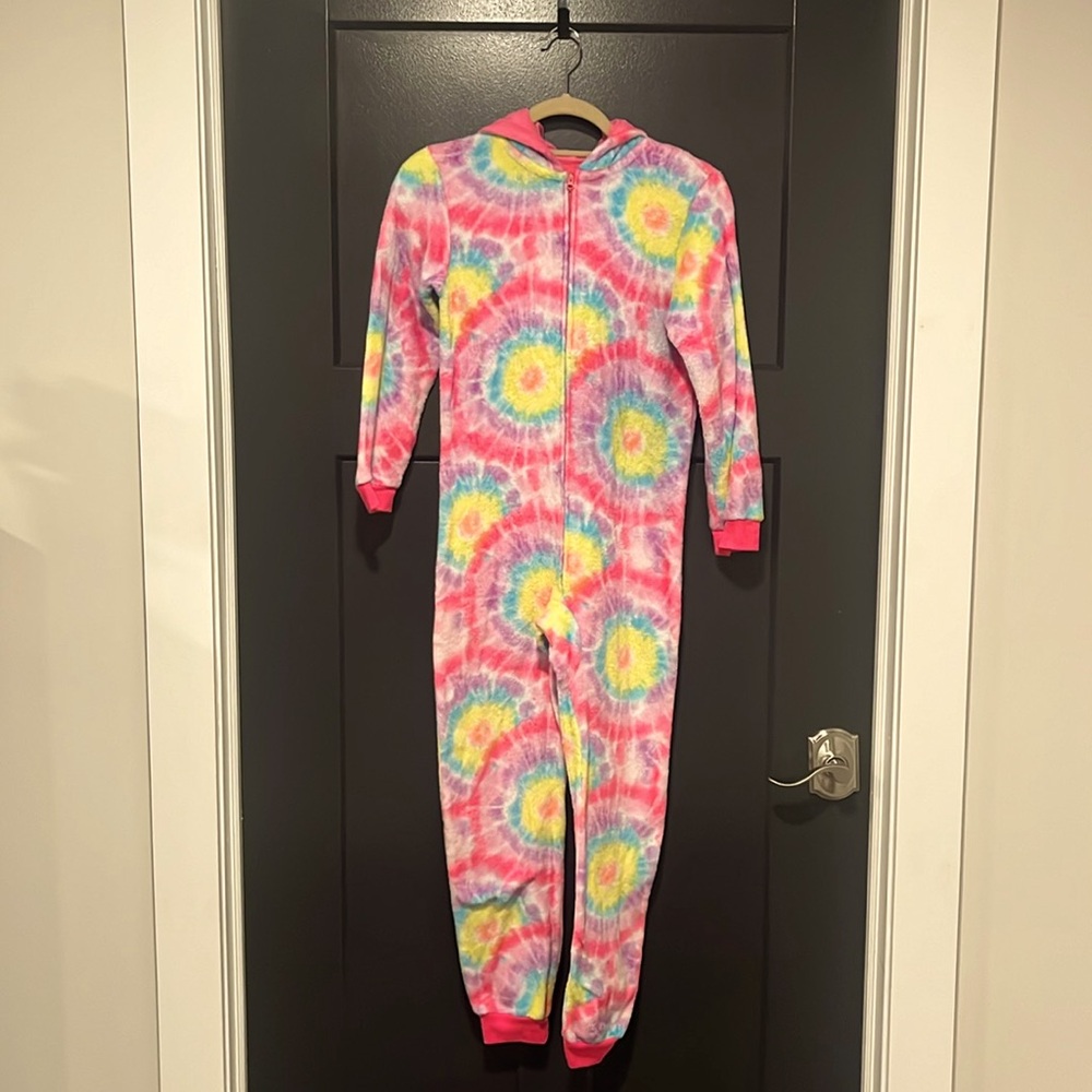 Girls Onesie Hooded Pajama